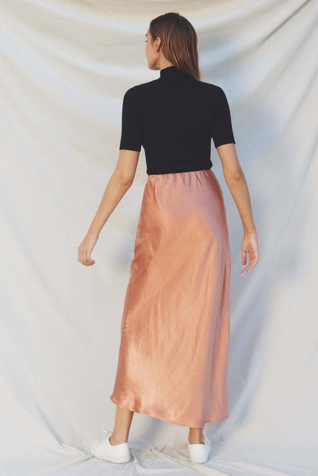 Dress Forum - Reflection Pull On Maxi Skirt - Golden Sand