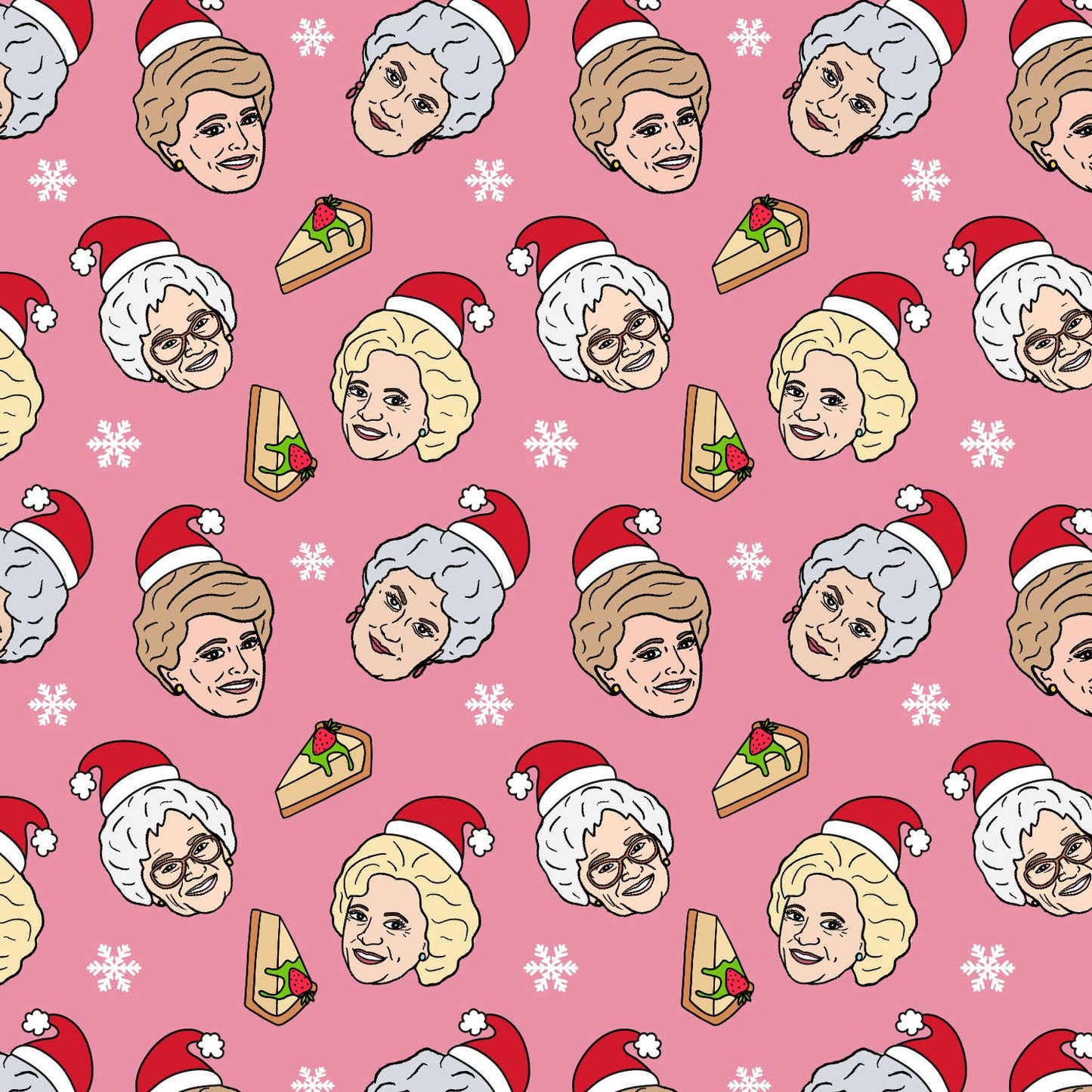 Golden Christmas Wrapping Paper