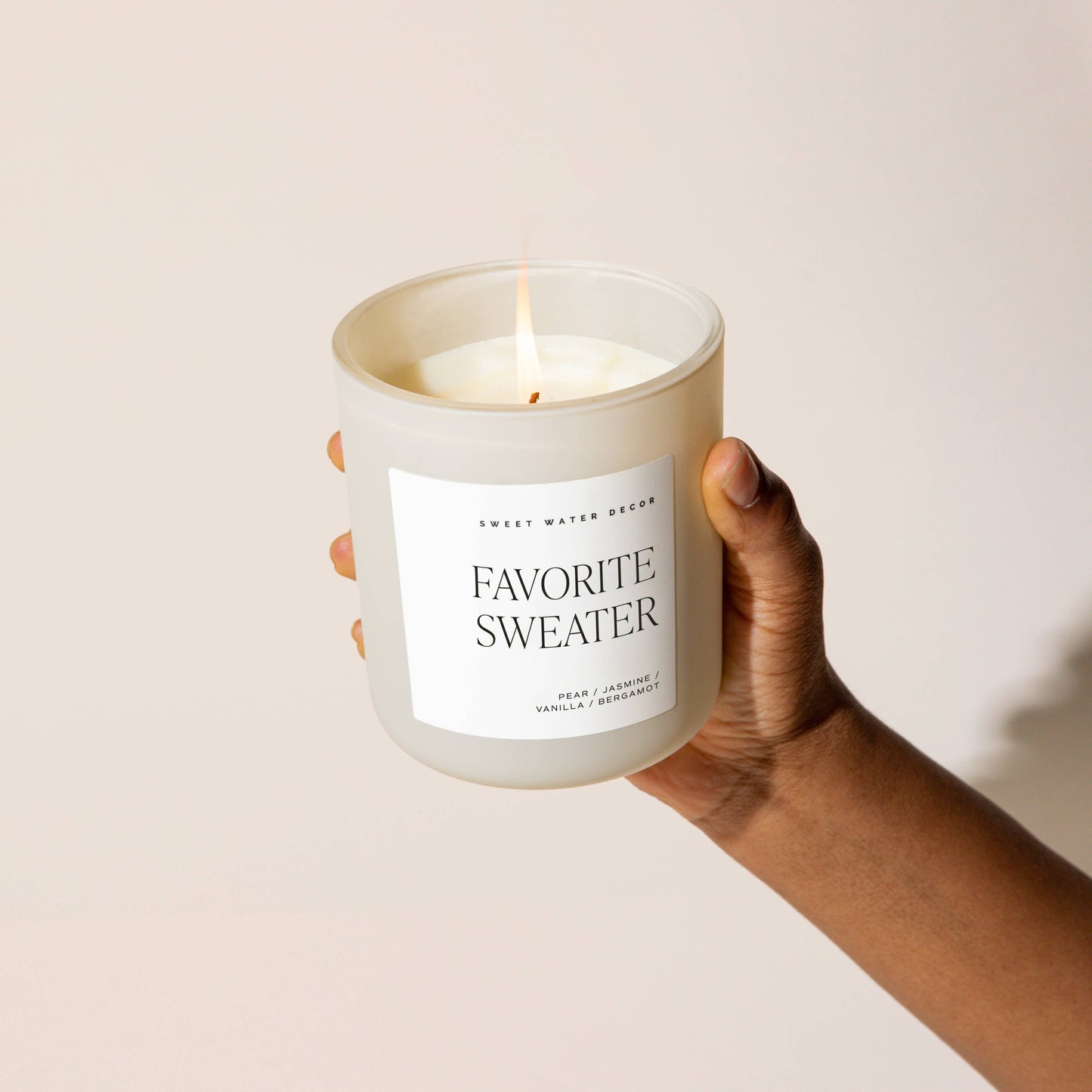 Sweet Water Decor - Favorite Sweater Soy Candle - 15 oz