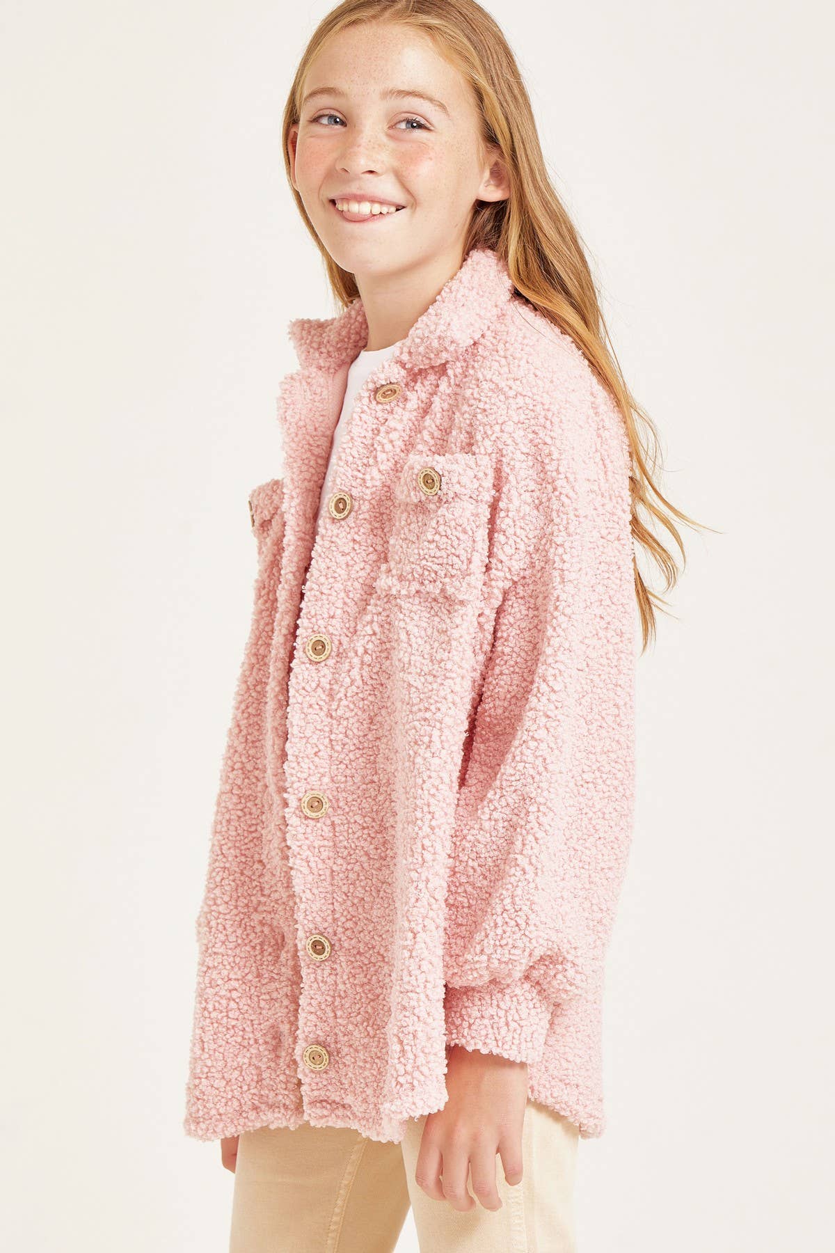 Good Girl - Poodle Knit Shacket
