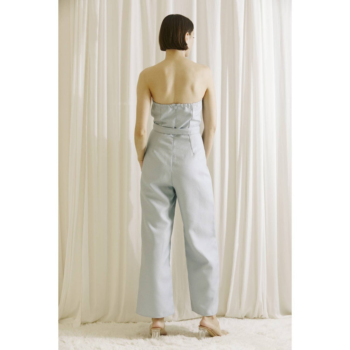 STORIA - LJ2301- BUSTIER JUMPSUIT