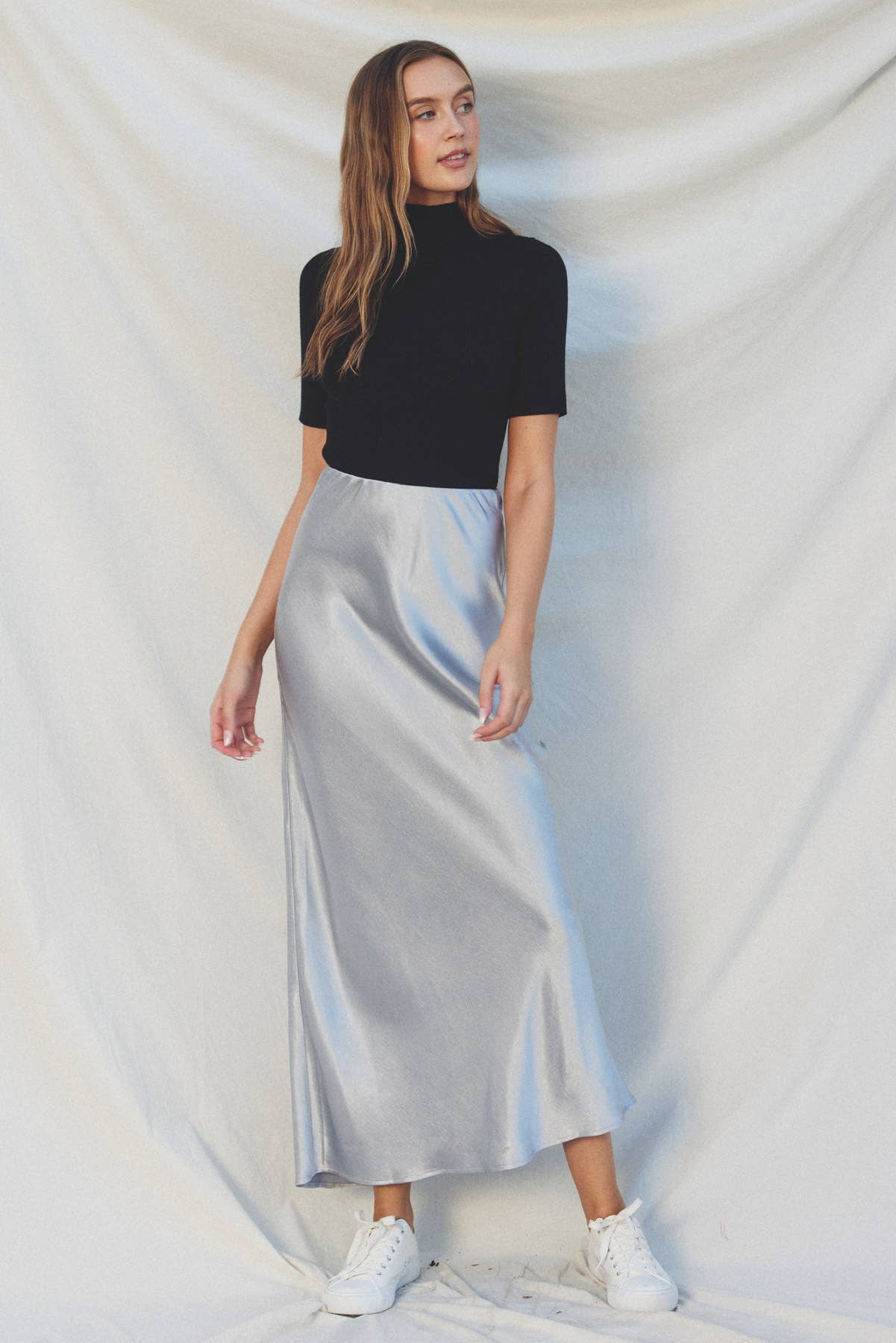 Dress Forum - Reflection Pull On Maxi Skirt - Moon Light