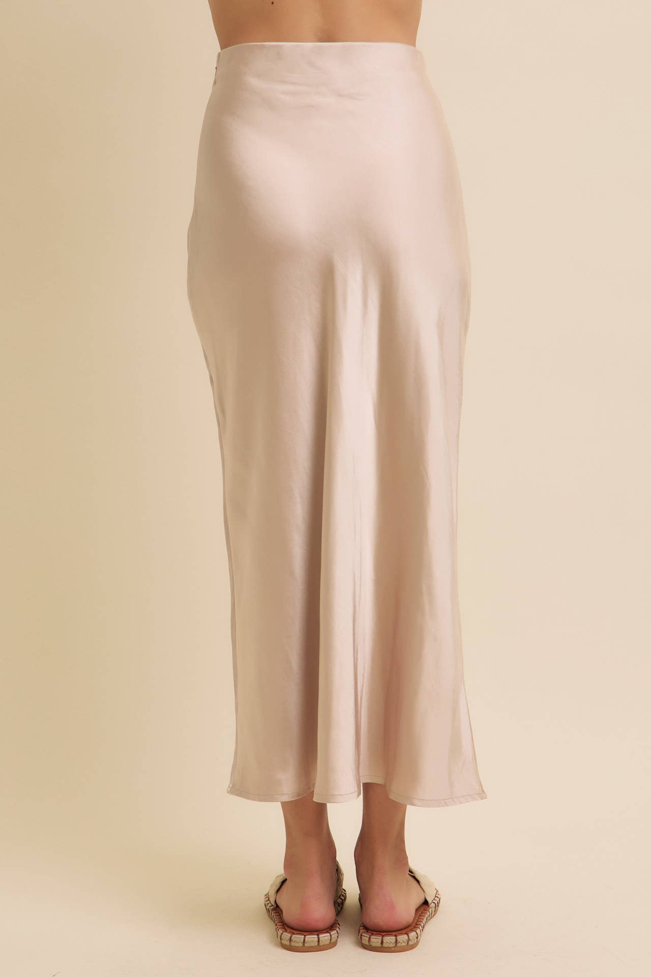 in february - Satin Maxi Skirt
