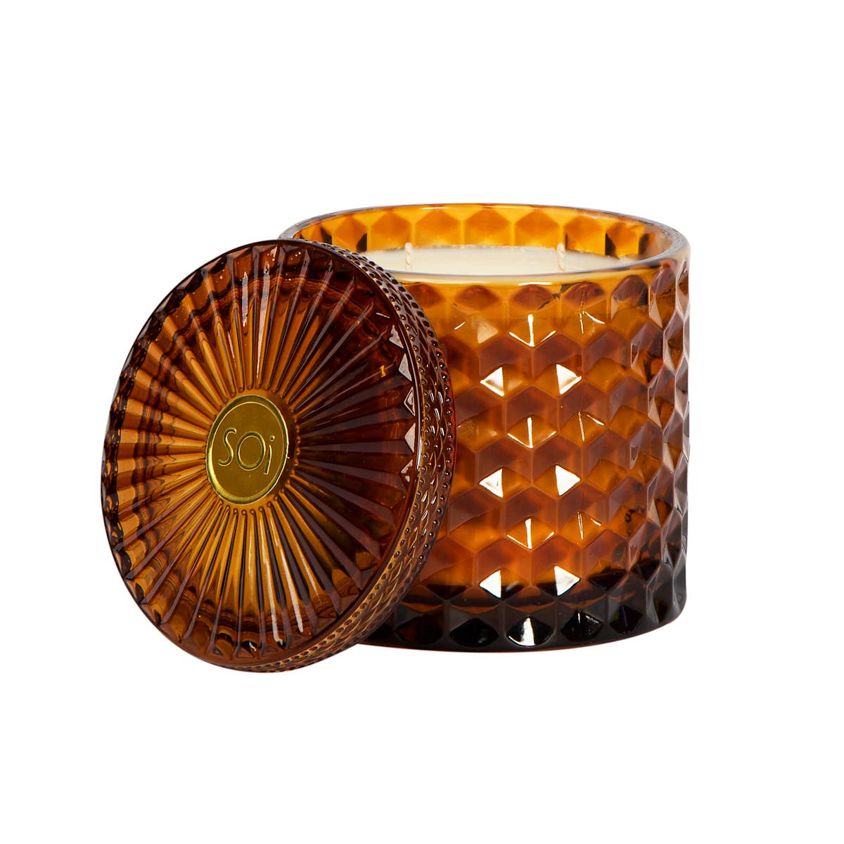 The SOi Company - Twilight Shimmer Candles - Ambre Tonka - 15oz