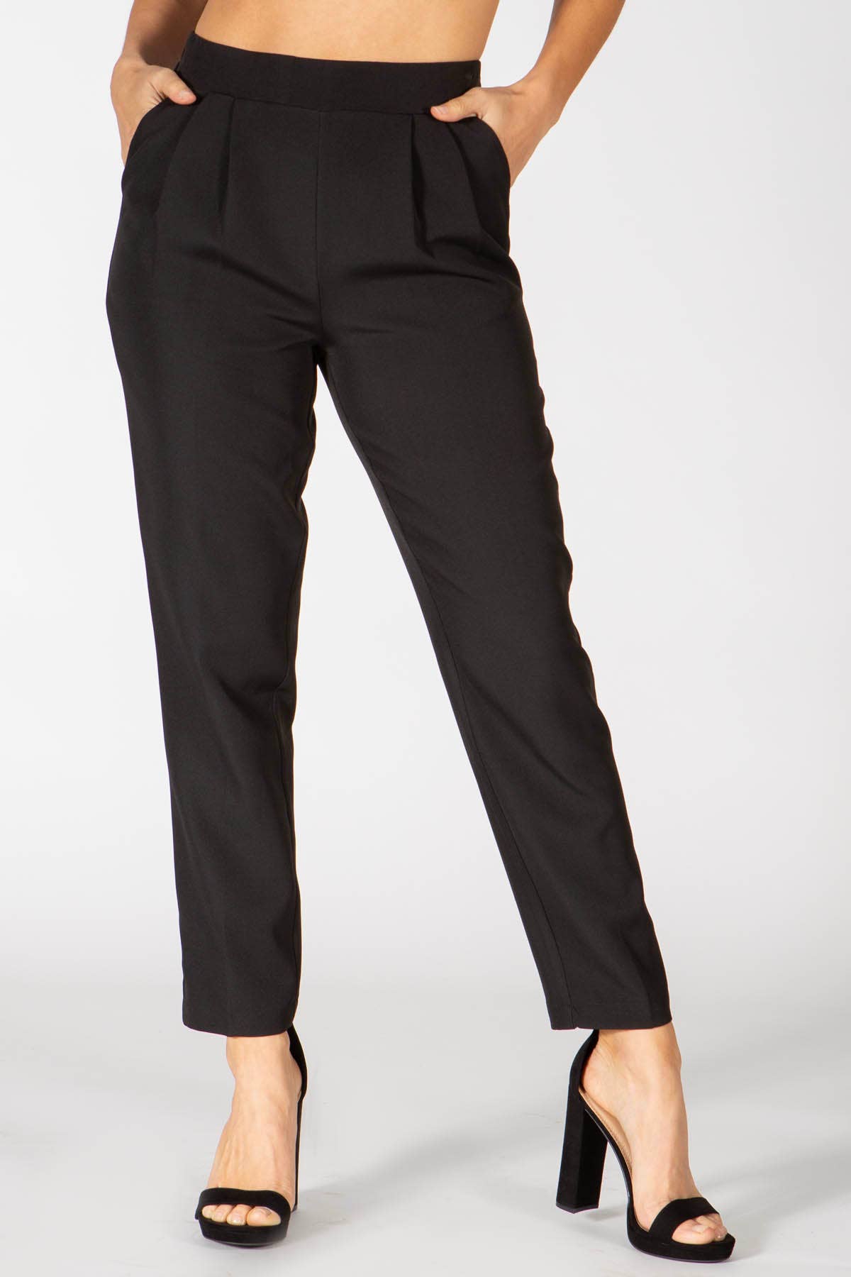 S&G Apparel - Double Face Woven Double Pleated Dress Pants