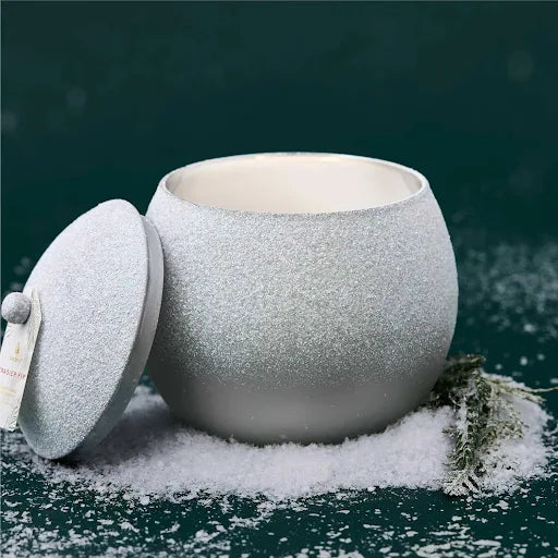 Thymes - Flocked Novelty Statemnent Candle