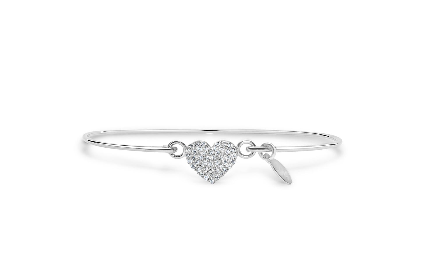 Stia Jewerly: Pavé Icon Bracelet Heart