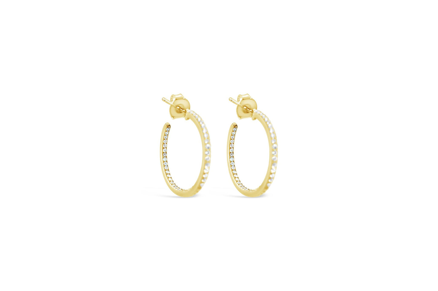 Stia Inside Out Hoops