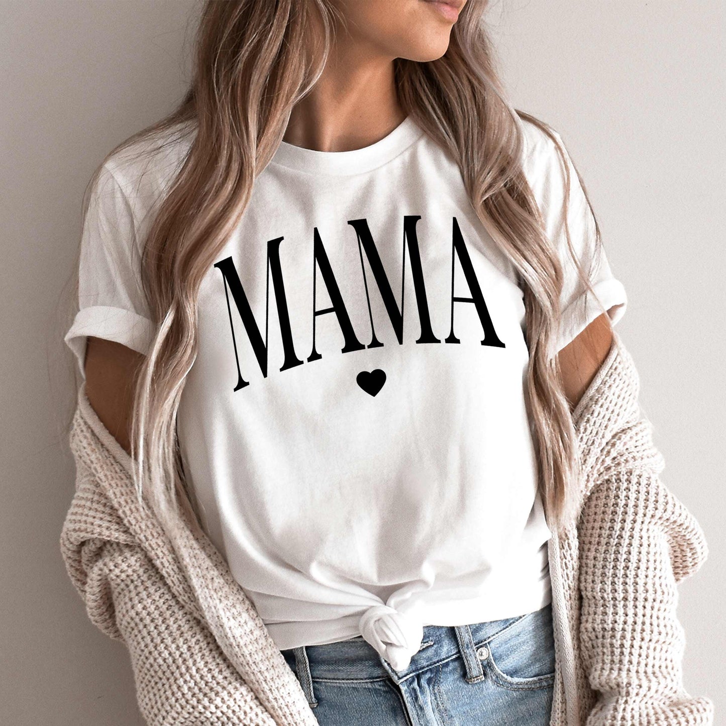 ROSEMEAD LOS ANGELES CO - "MAMA HEART" GRAPHIC TEE (2468-TS)