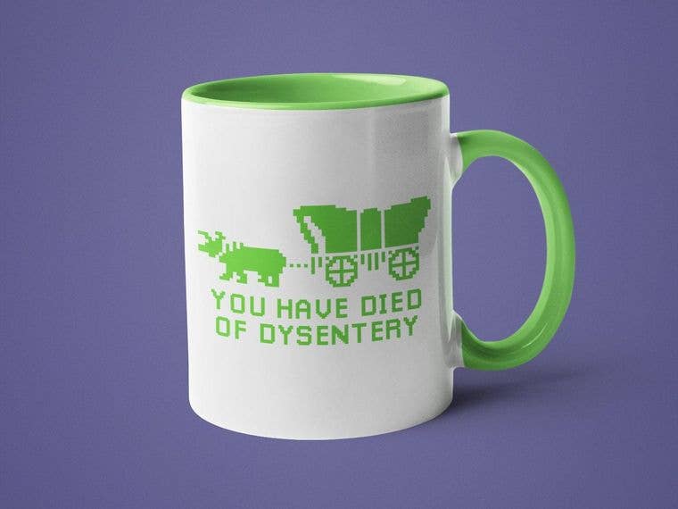 Ink Pop - You Have Died of Dysentery Mug