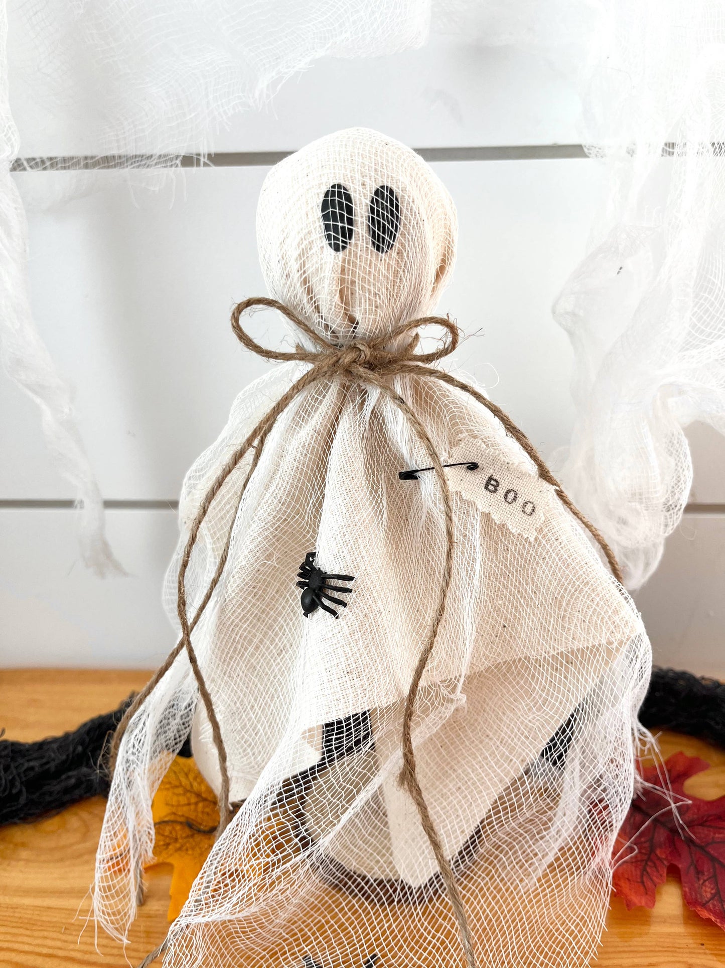 Kate + Em - Rustic Primitive Halloween Ghost Home Decor-3 Sizes: X-Large