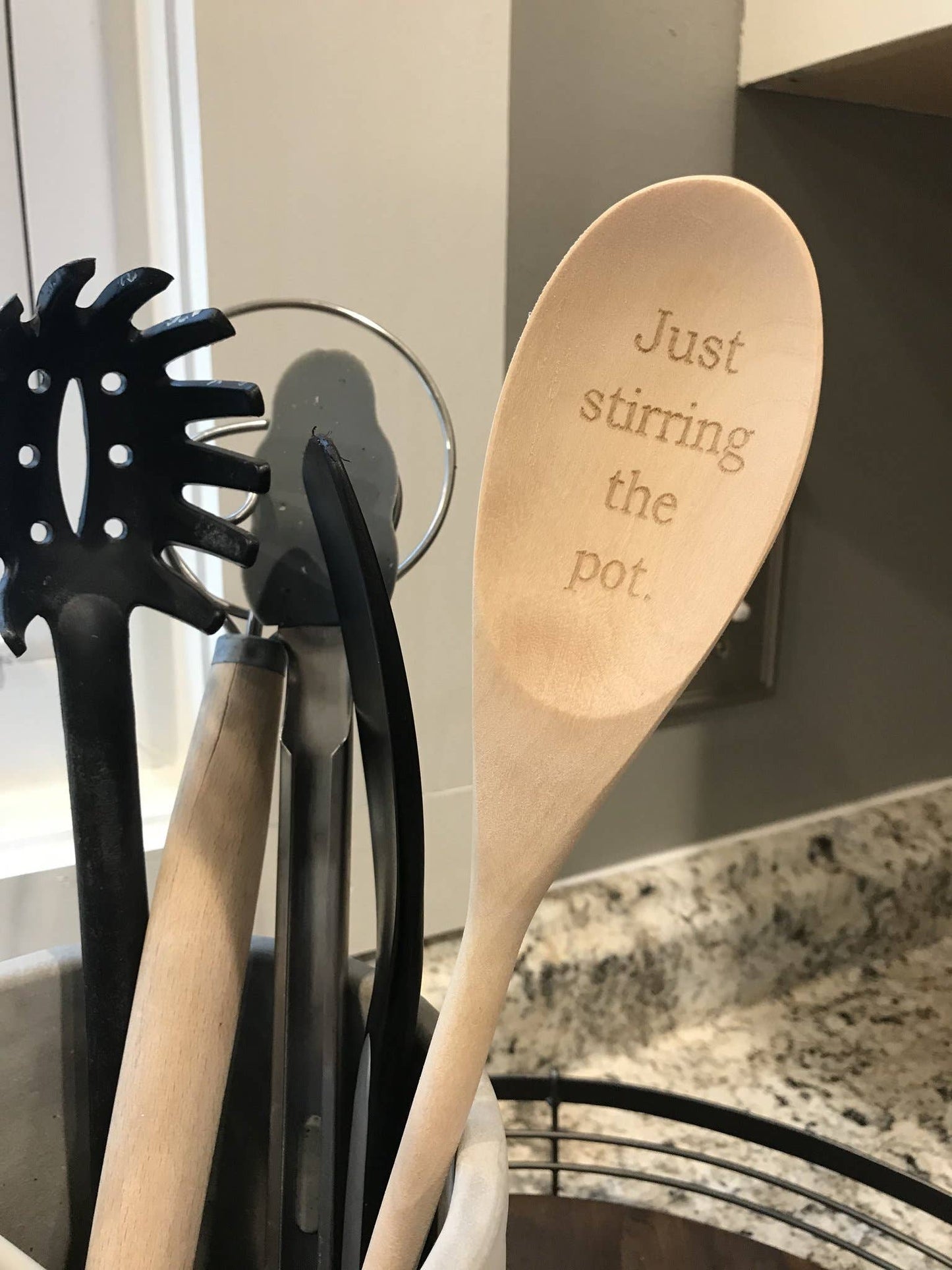 Buffalovely - Stirring The Pot Wooden Spoon