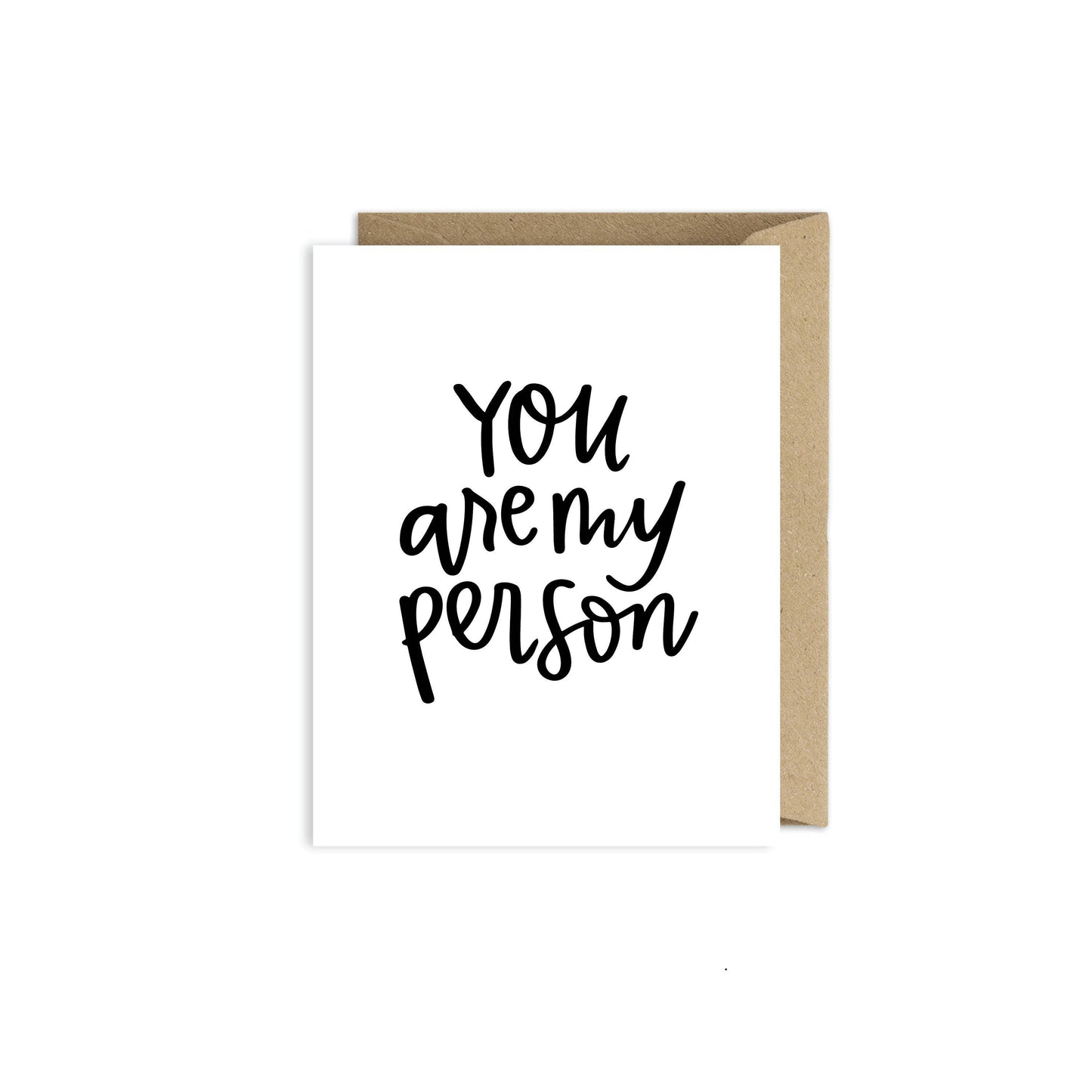 Alexa Zurcher - You are my Person - Valentine's Love Wedding Anniversary Card