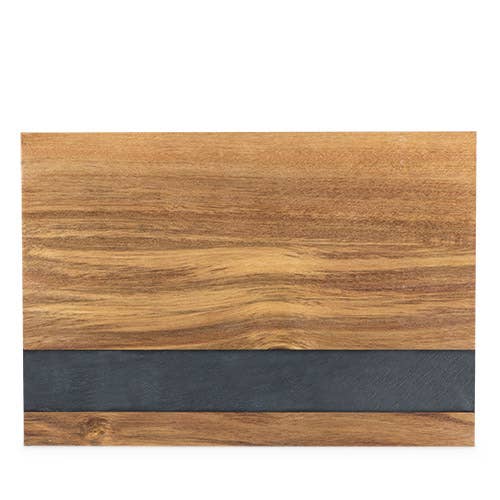 Twine - Rustic Farmhouse: Wood & Slate Board Small