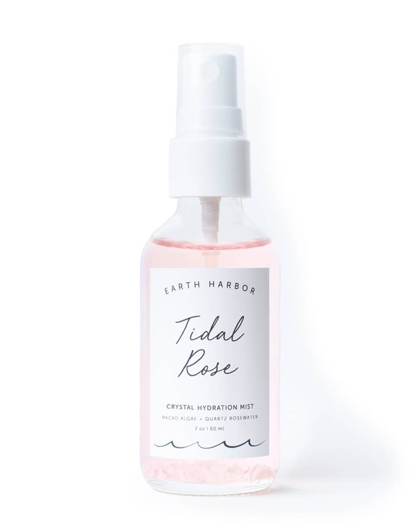 Earth Harbor Naturals - Hydration Mist: Rose Water + Rose Quartz