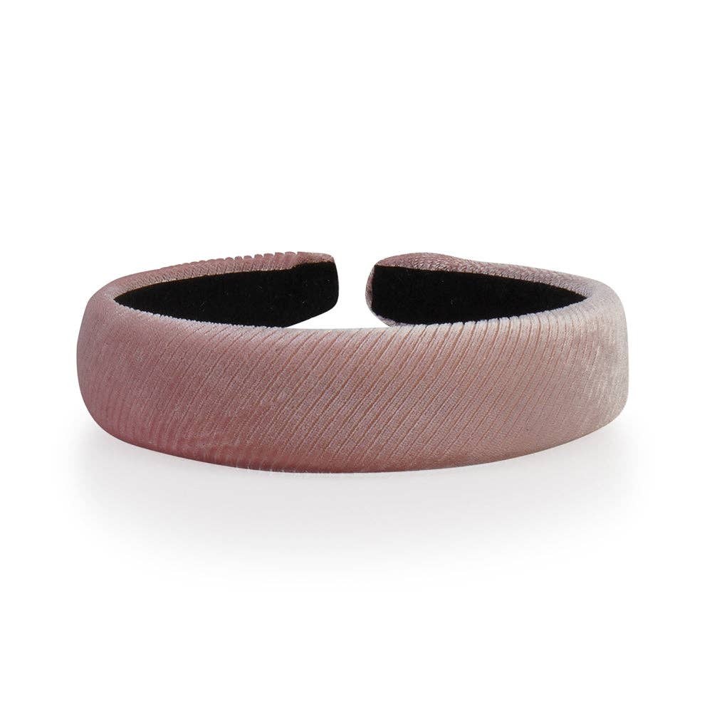 blended - RIB VELVET CLASSIC HAIRBAND