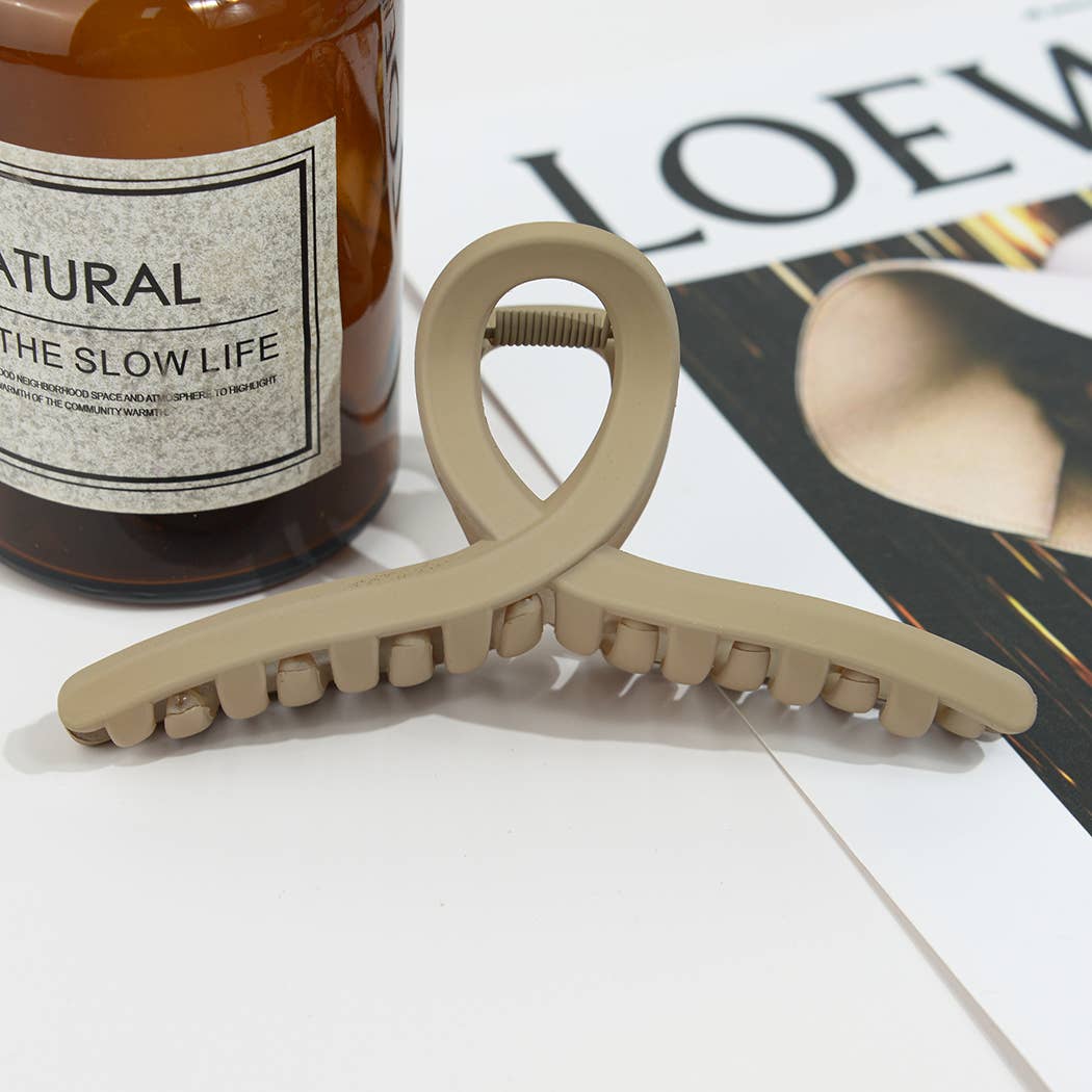 TheDivaSoap - 5.11‘’ Extra Large Crossed Hair Claw, Ponytail Hair Clip
