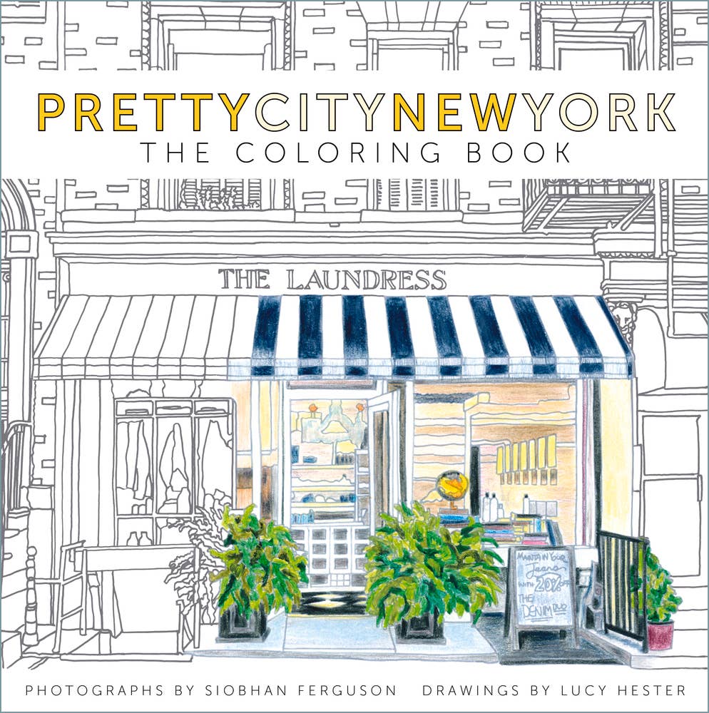 Independent Publishers Group - prettycitynewyork: The Coloring Book