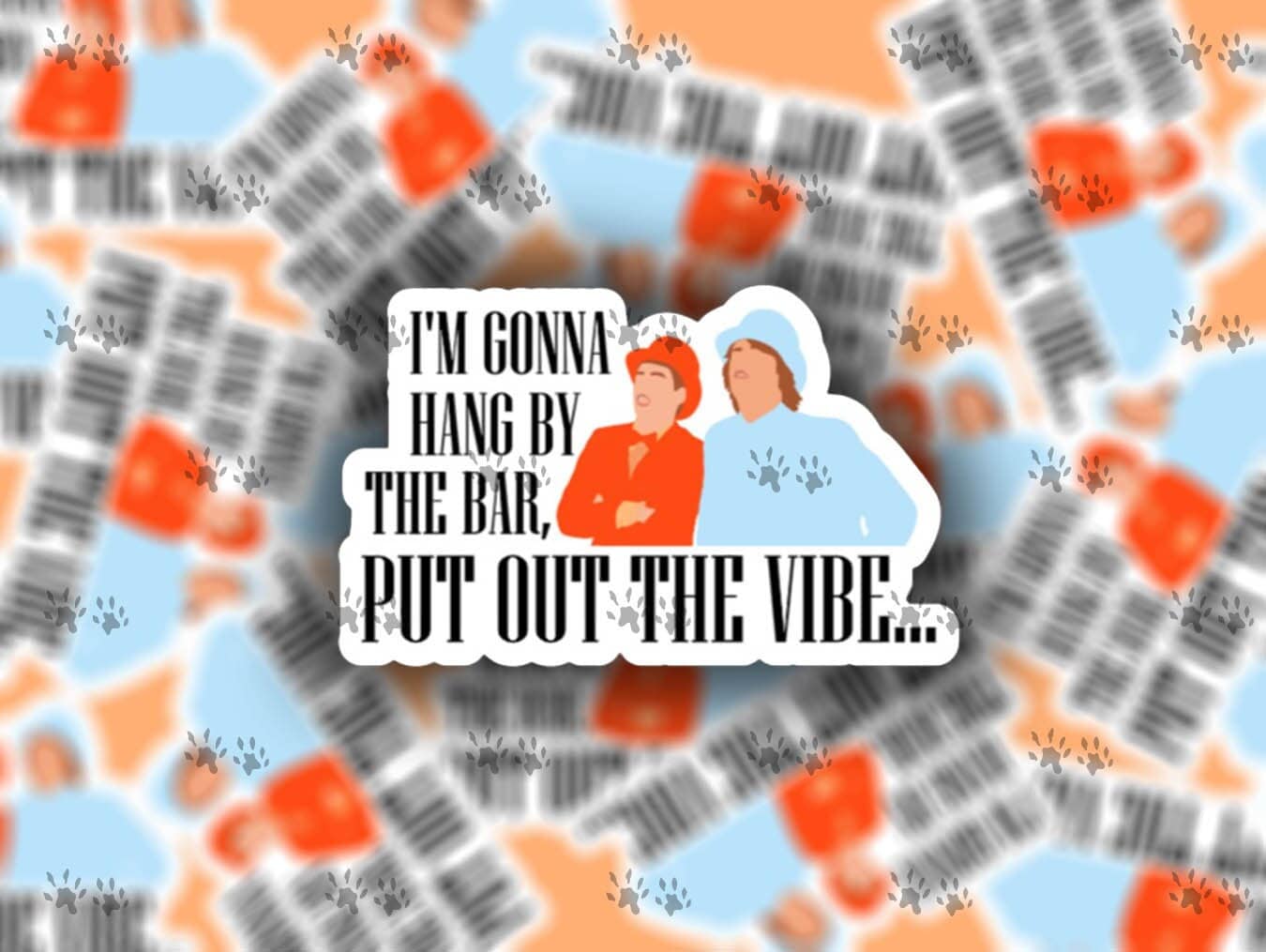 The Red Otter - Dumb and Dumber Sticker, Vibes, Jim Carrey, Funny Sticker, Decal, Vinyl, Tumbler, Water Bottle, Laptop, Gift Idea