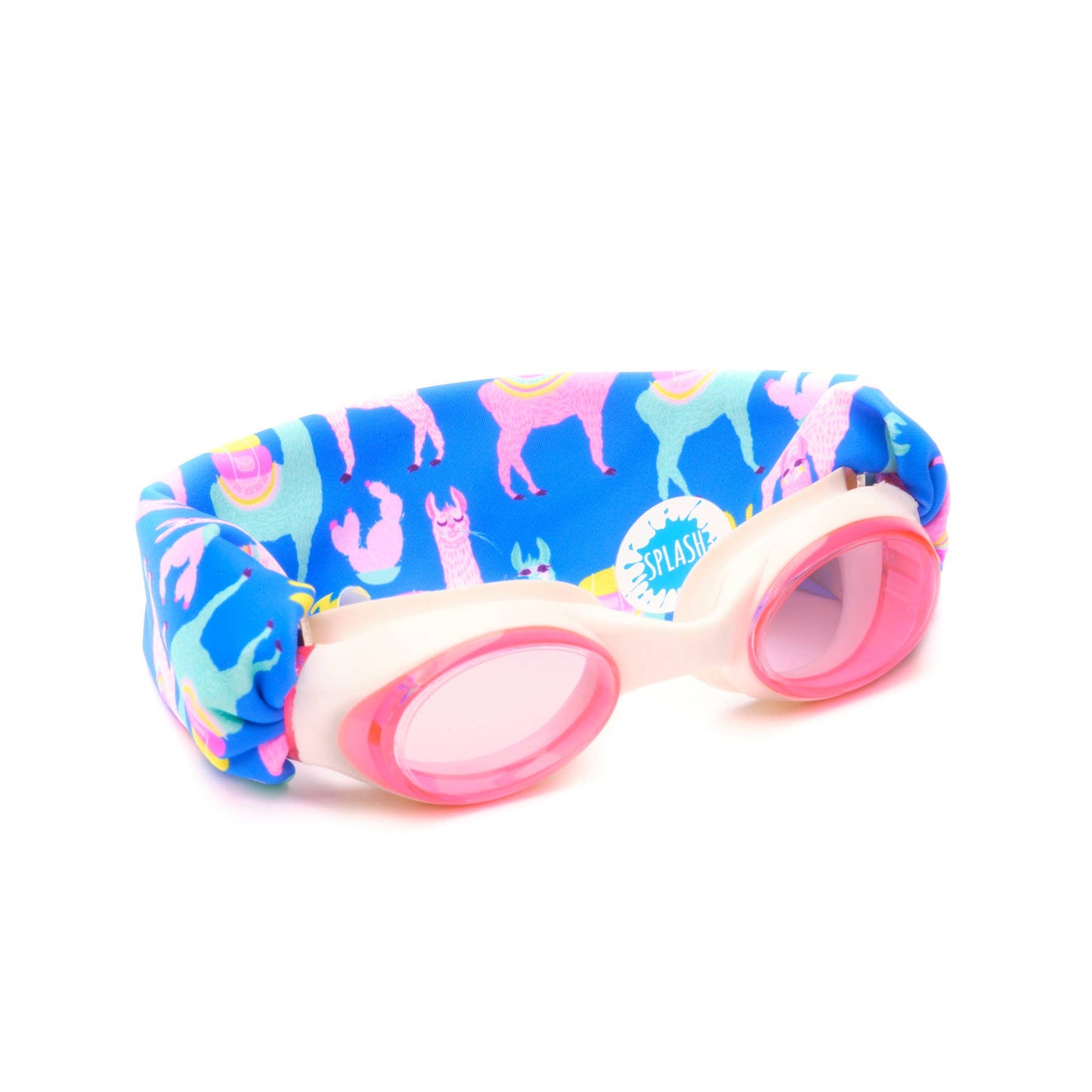 Splash Swim Goggles - Llama Fiesta Swim Goggles