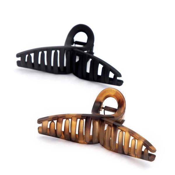 KITSCH - Large Loop Claw Clips 2pc - Recycled Plastic