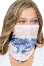 Tie Dye Face Scarf