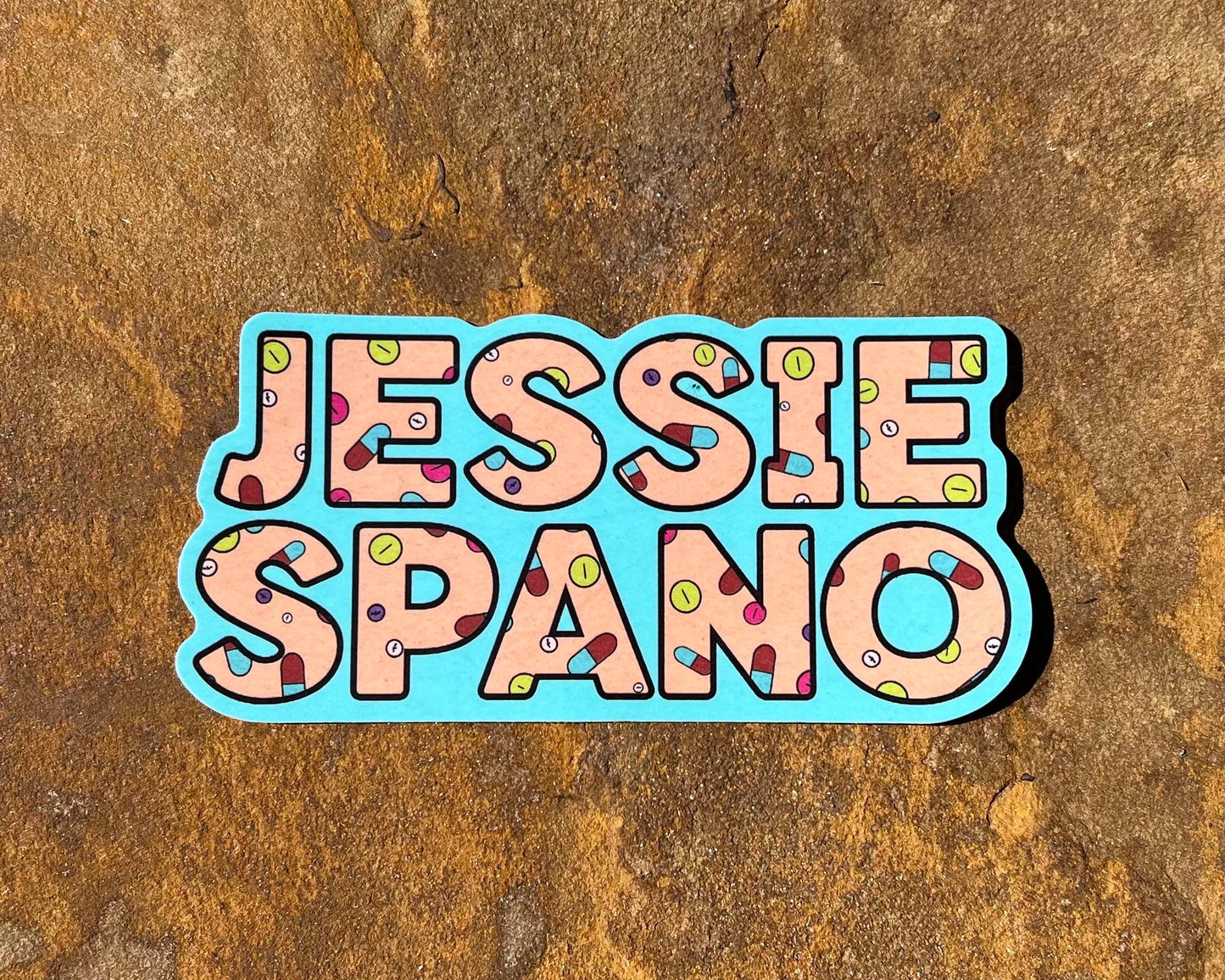 Pretty Good Cards - Jessie's Pills Sticker