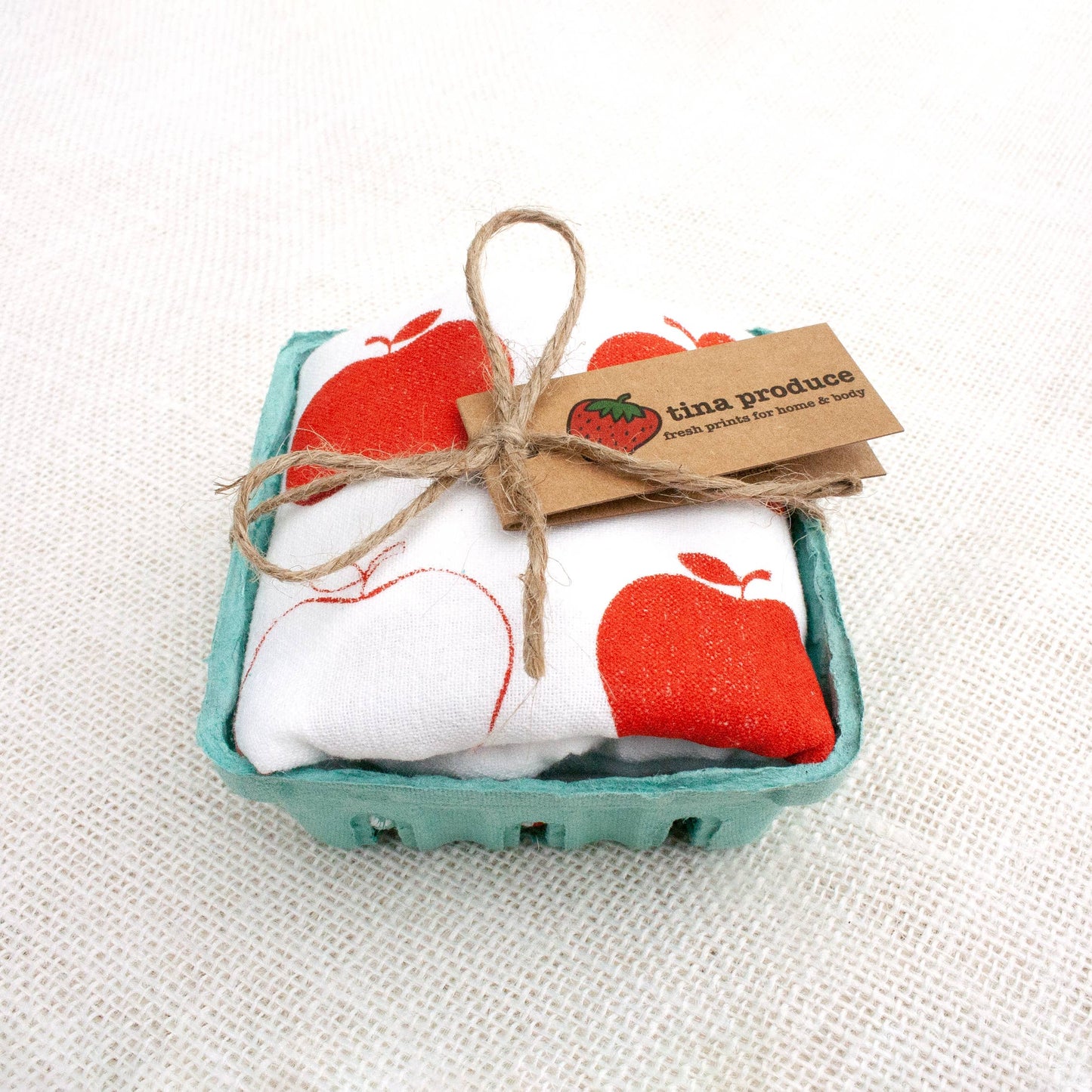 Tina Produce - Red Apple Kitchen Towel