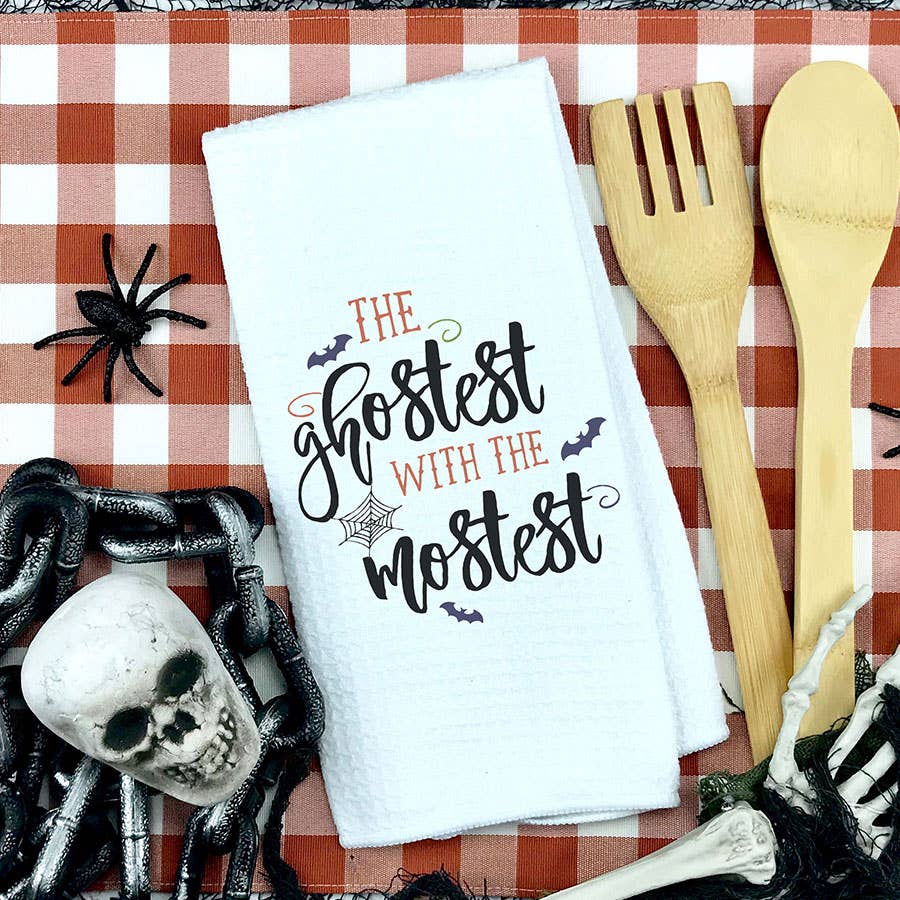 Canary Road - Halloween Hostess Dish Towel