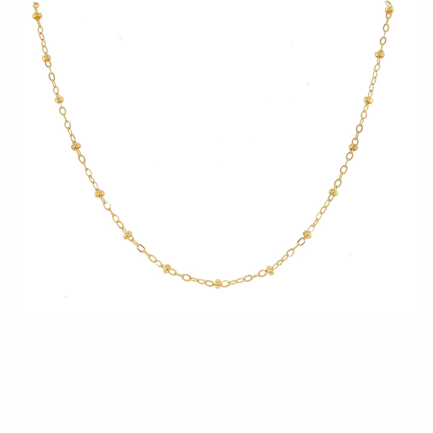 Mod + Jo - Choker - Dot Dot Shorty Necklace (Gold Filled)