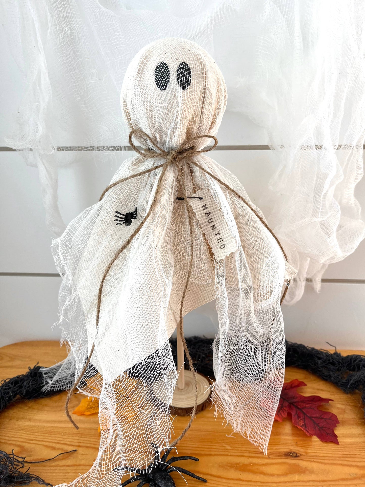 Kate + Em - Rustic Primitive Halloween Ghost Home Decor-3 Sizes: X-Large