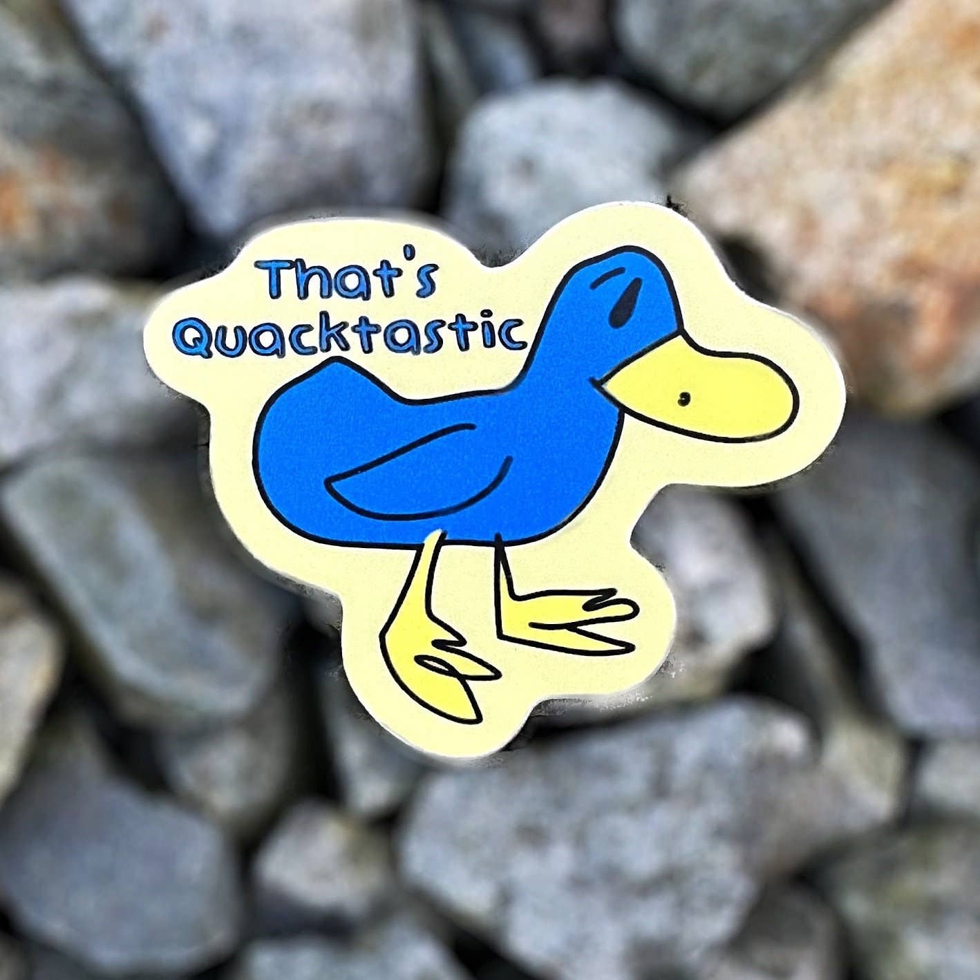 Korr Sticker Co - Blue Duck Matte Sticker - Billy Madison - Adam Sandler Movie