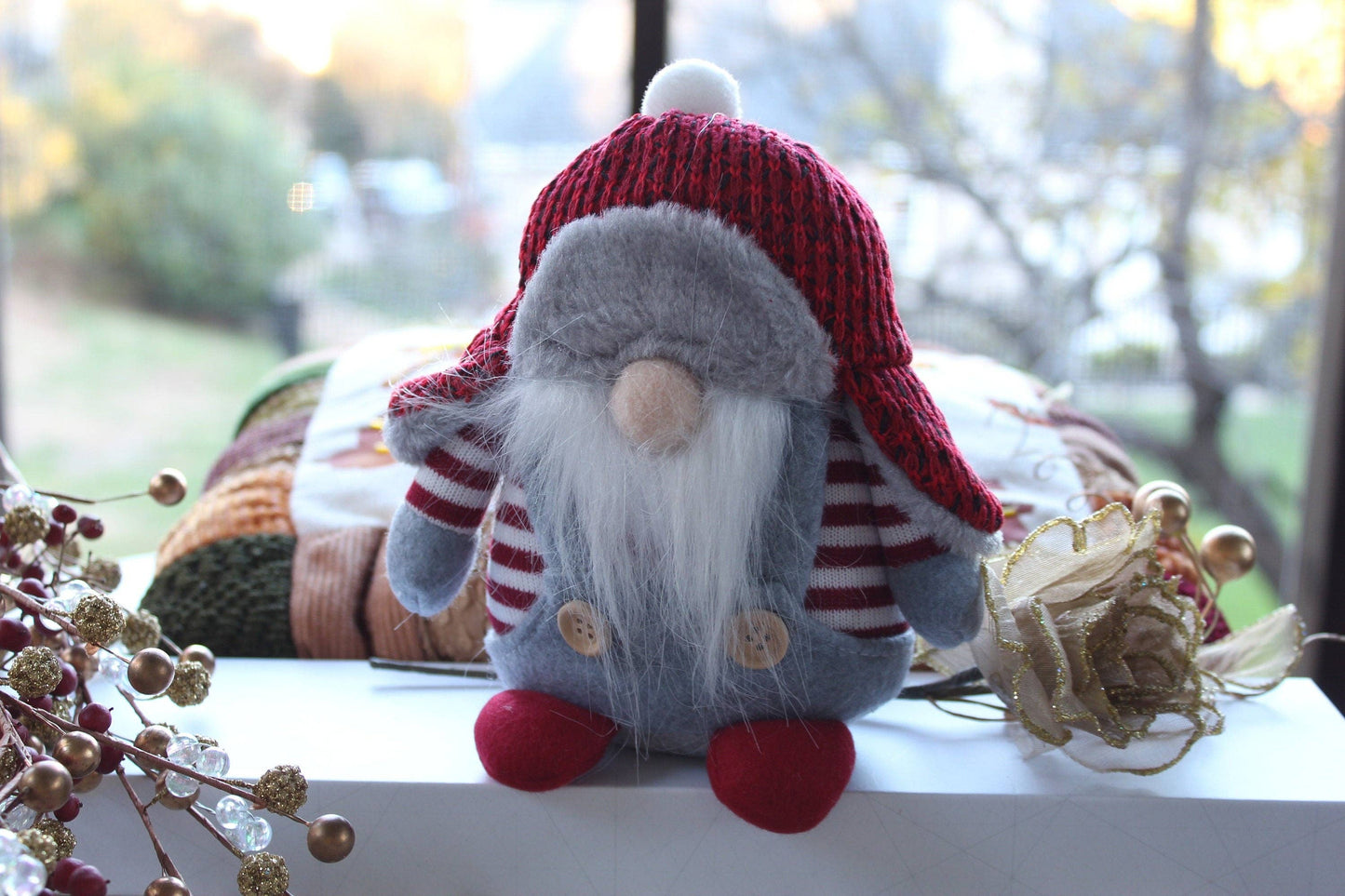 Rivendell Gnomes - Gnome Brothers - Winter Gnome - Gift - Nordic Standing Gnome