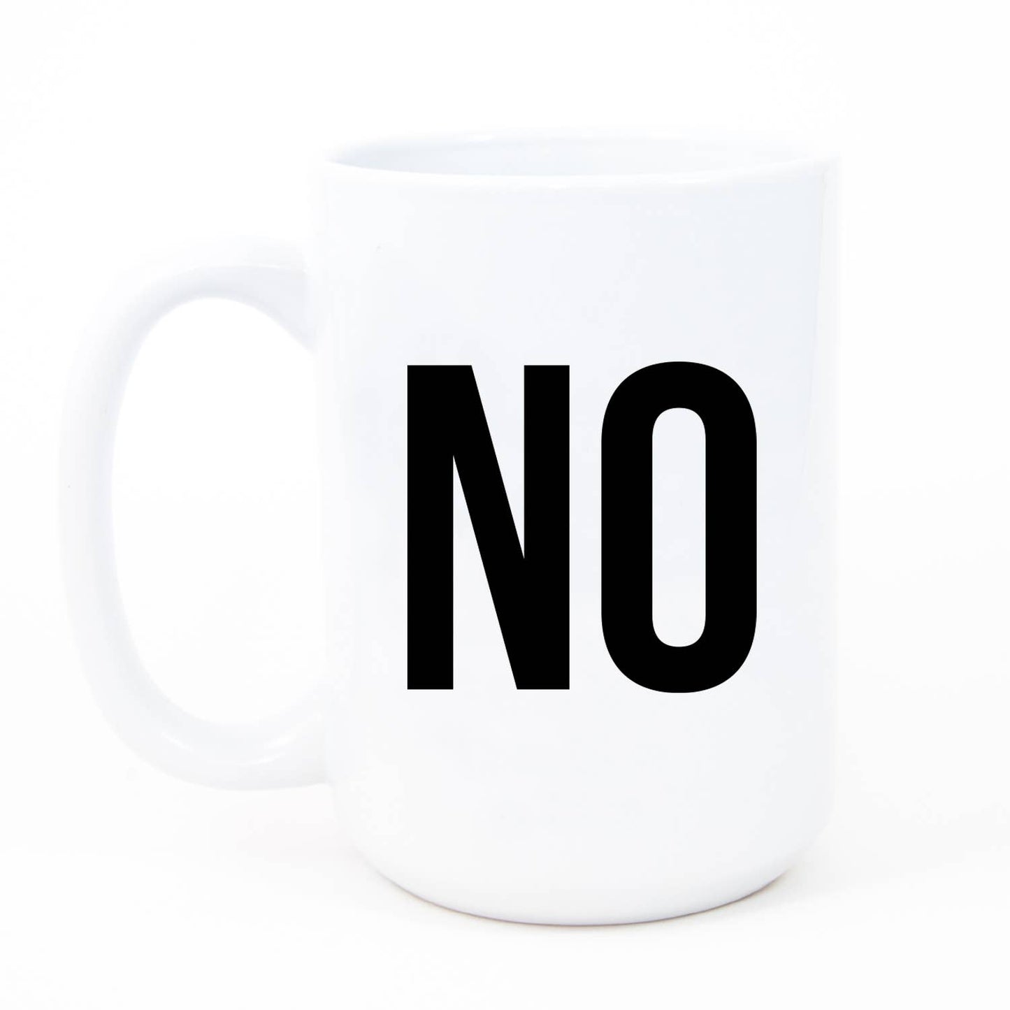 Digibuddha - NO Mug, Funny Coffee Mug, Sarcastic Gifts, No Coffee Mug
