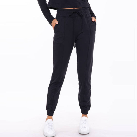 Mono B - Nylon-Lycra Athleisure Joggers