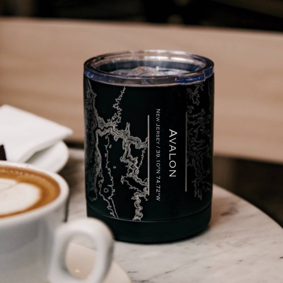 JACE.design - Avalon NJ Map Insulated Cup