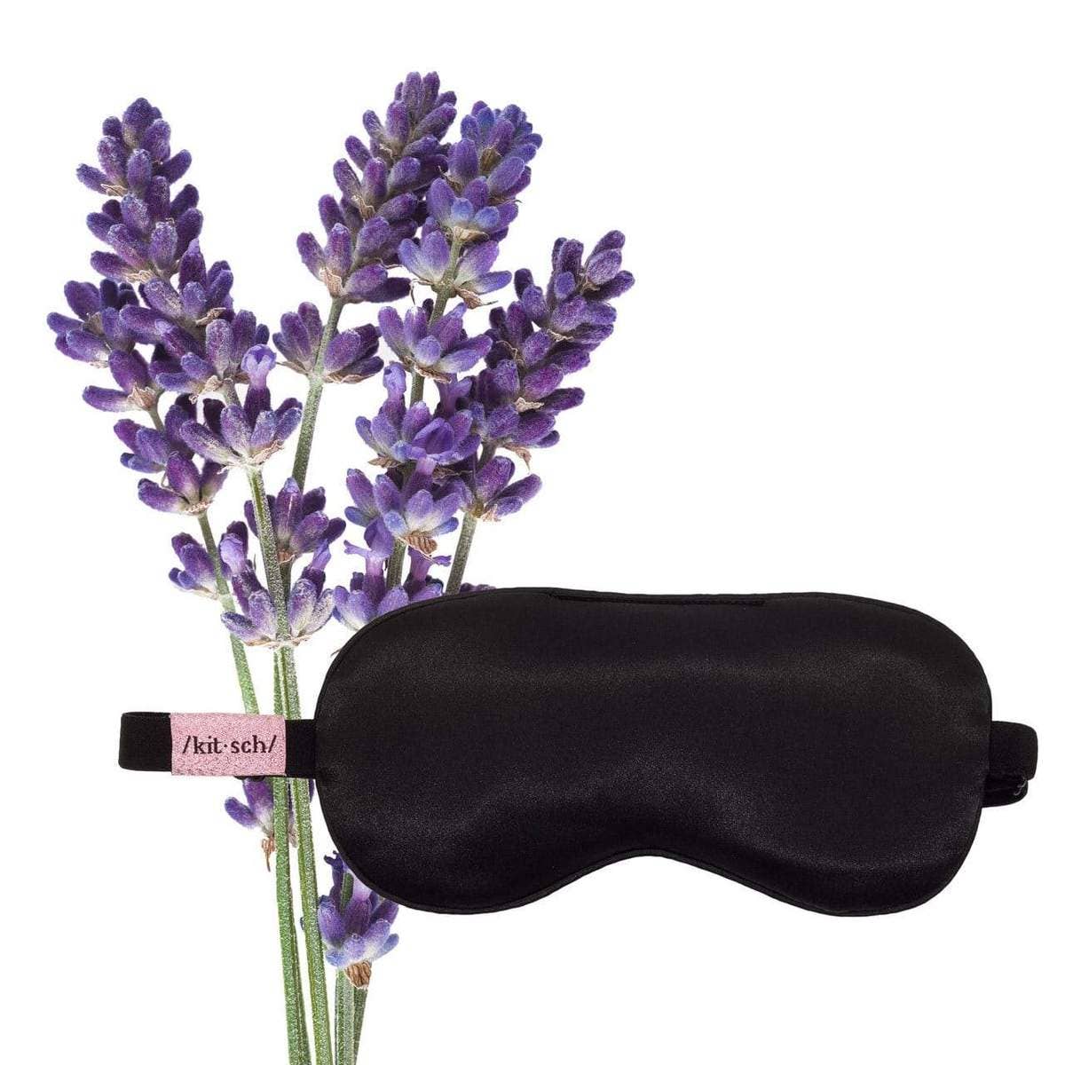 KITSCH - Satin Weighted Eye Mask - Lavender