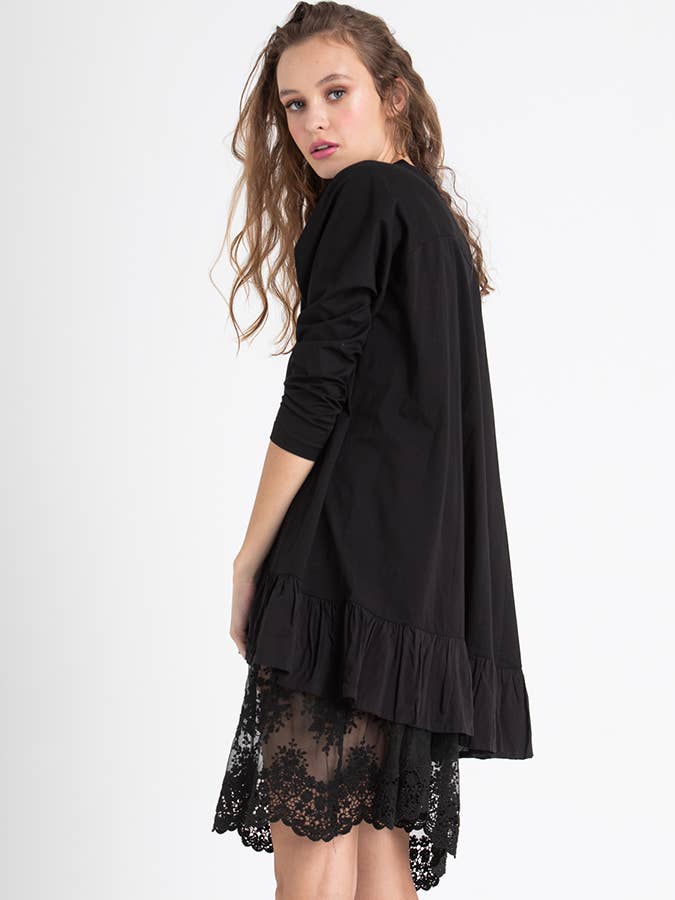 Miss Rose Sister Ruffle Edged Top