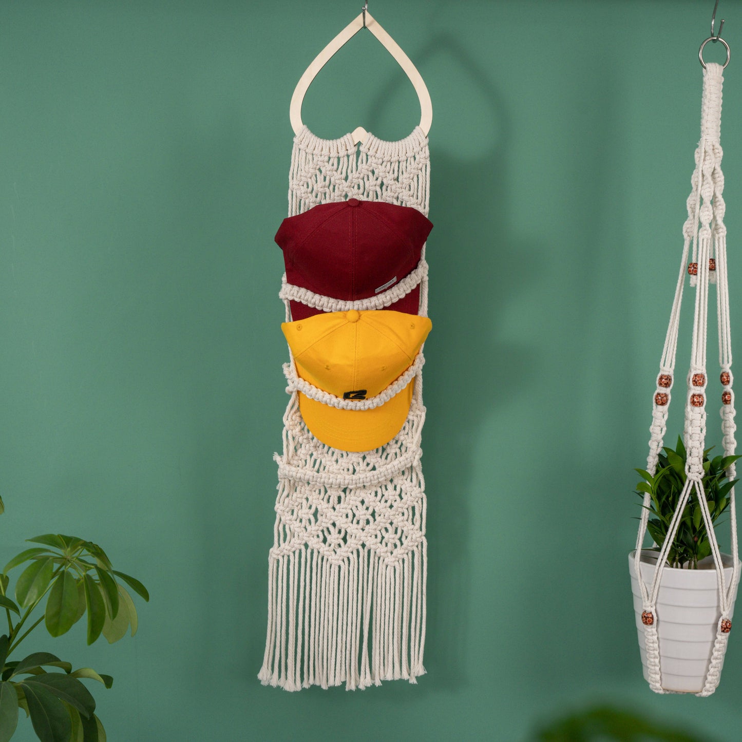 Sparkle Being - Handmade Baseball Cap Hanger - Wall Mounted Hat Display Rack