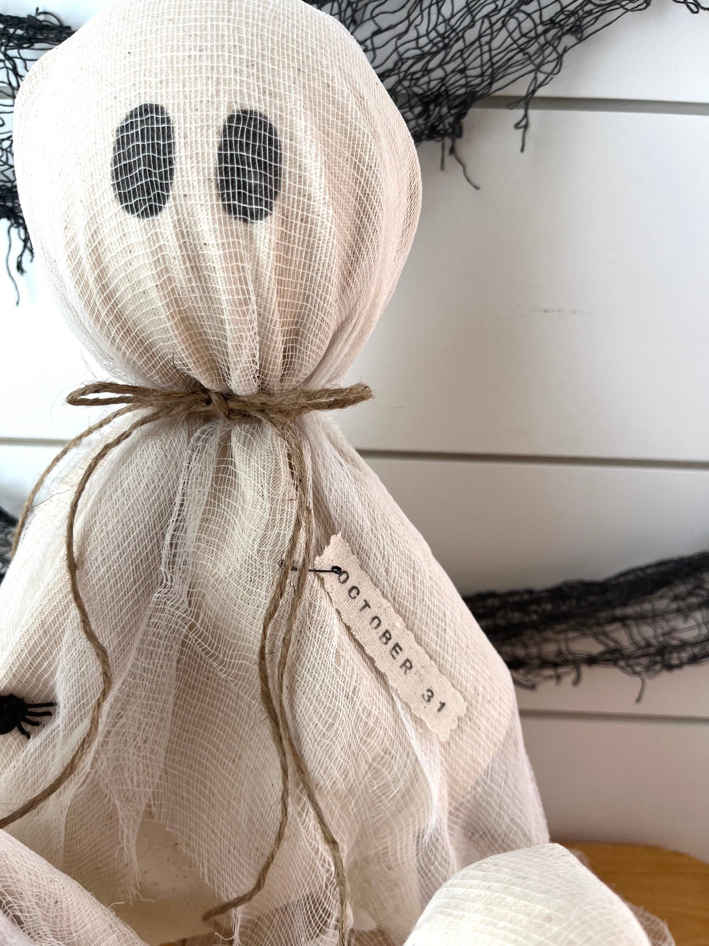 Kate + Em - Rustic Primitive Halloween Ghost Home Decor-3 Sizes: X-Large