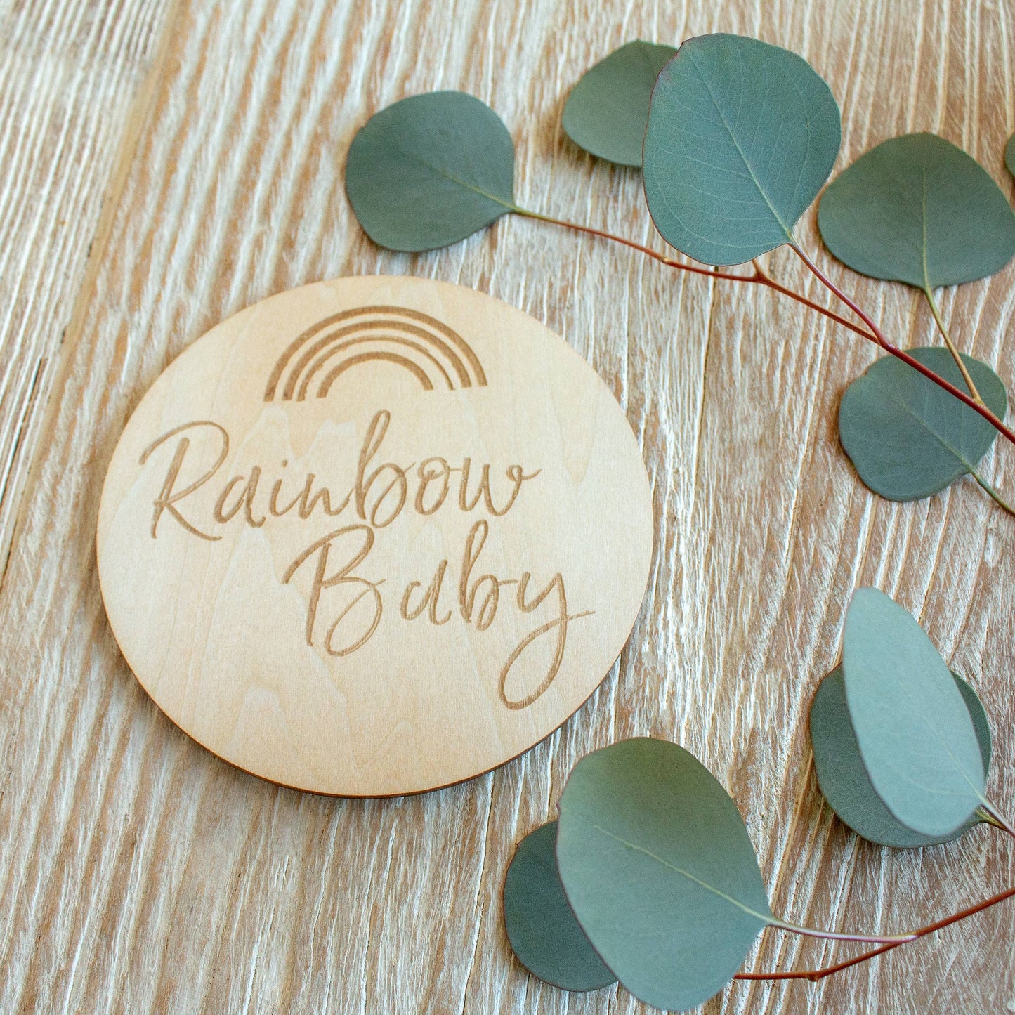 Bebe Au Lait - Rainbow Baby Milestone Disc