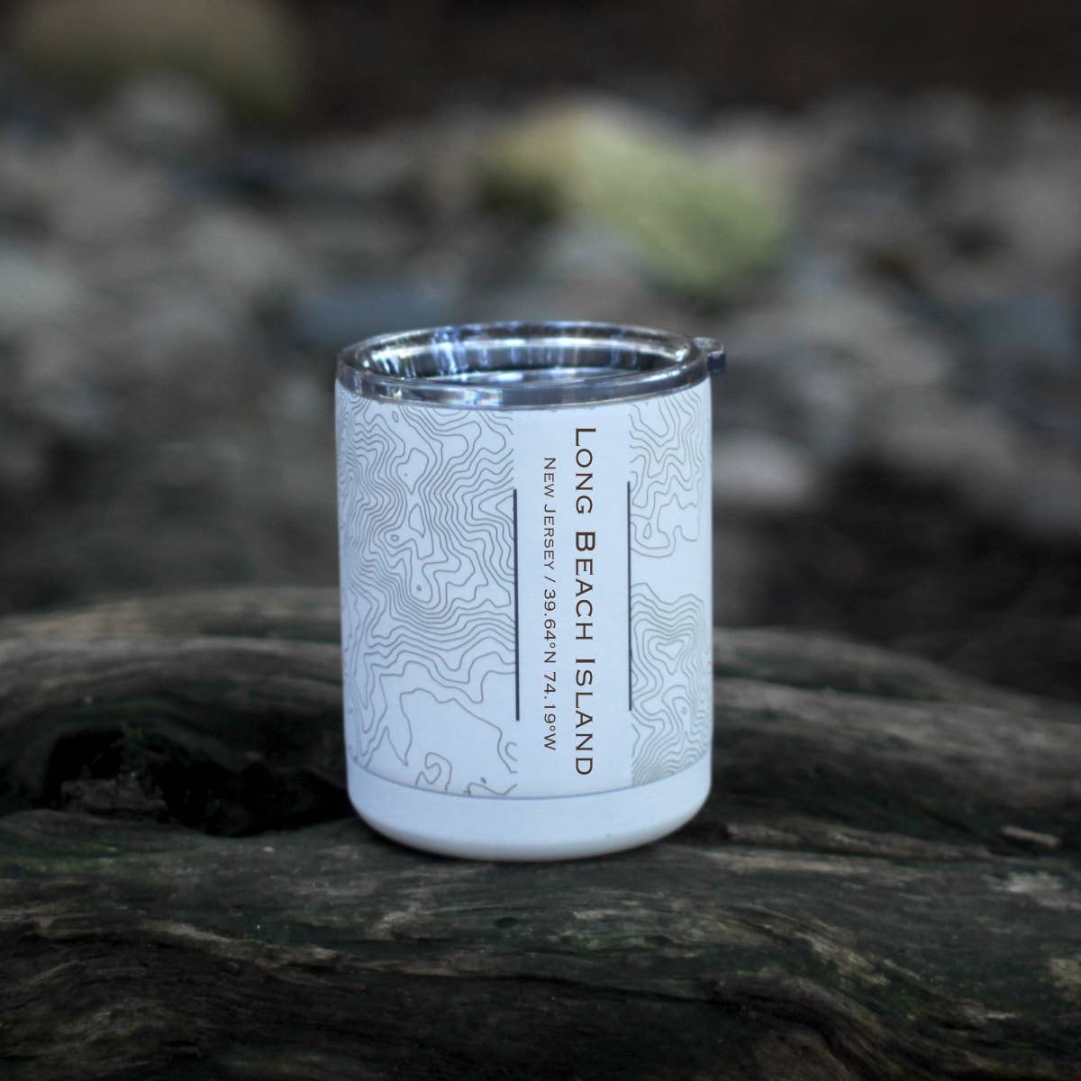 JACE.design - Long Beach Island NJ Map Insulated Cup