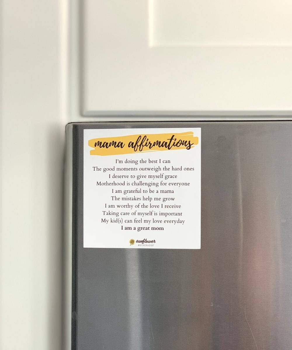 Motherhood Affirmation Magnet