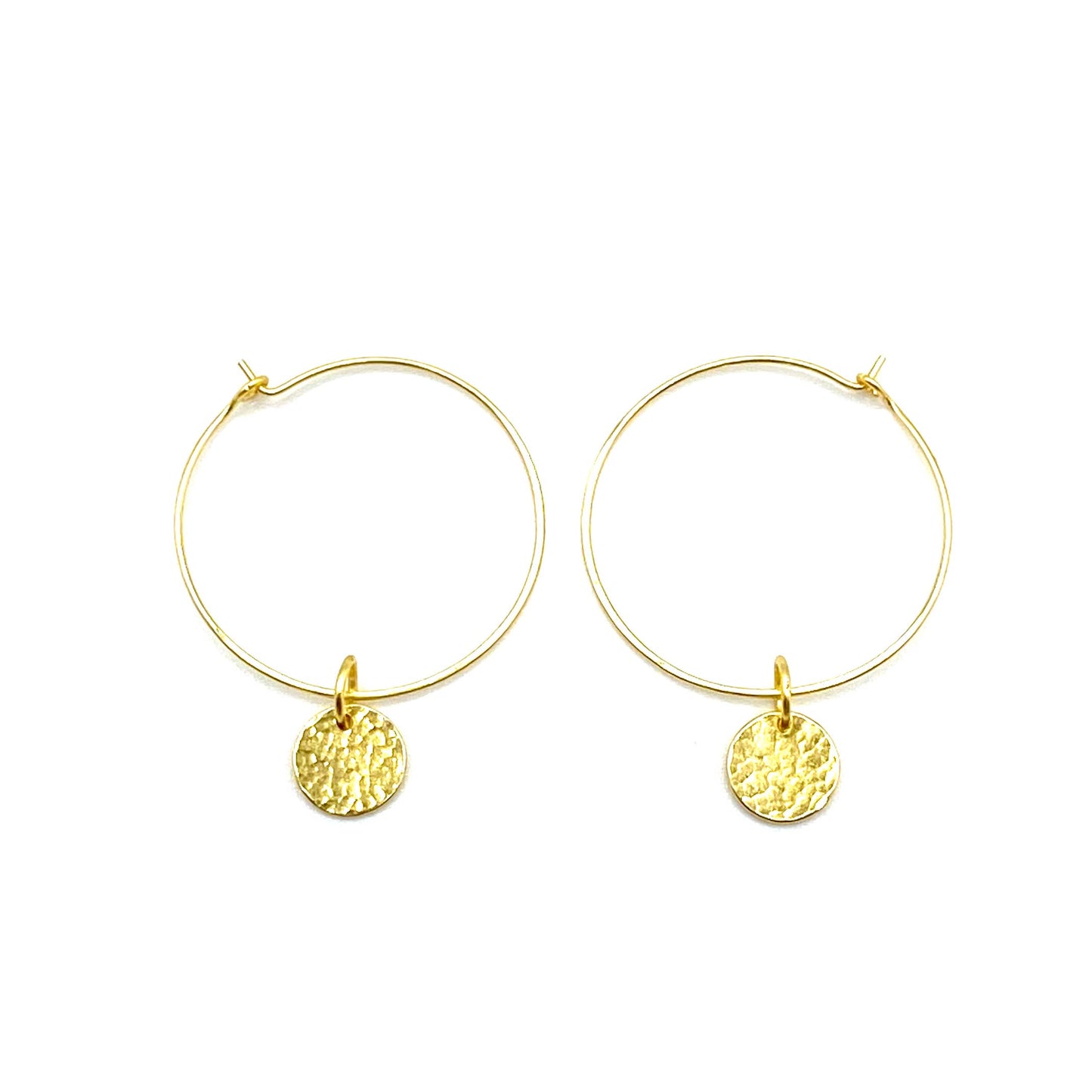 PURPOSE Jewelry - Coin Hoops