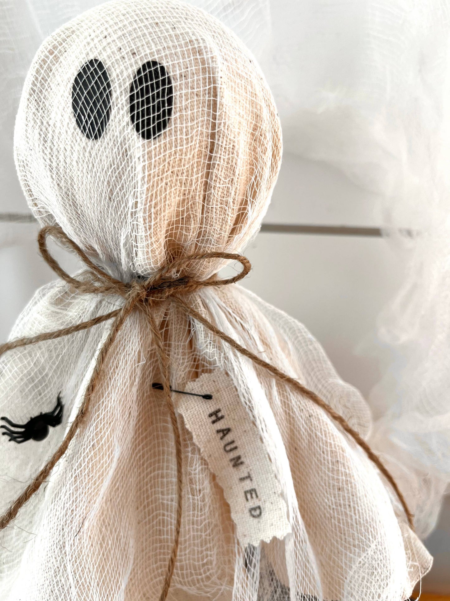 Kate + Em - Rustic Primitive Halloween Ghost Home Decor-3 Sizes: X-Large