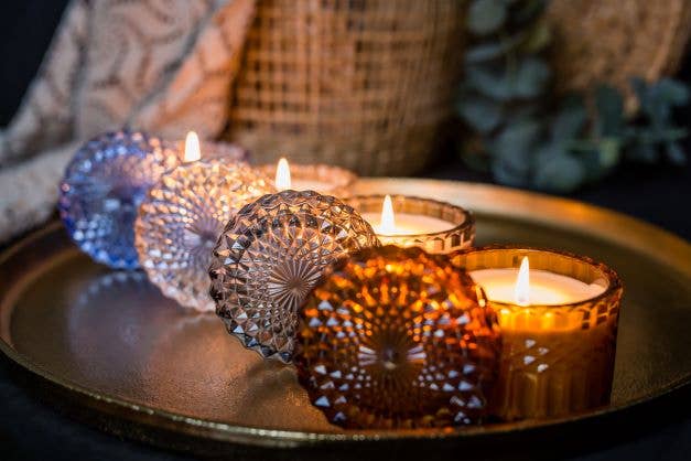 The SOi Company - Twilight Shimmer Candles - Ambre Tonka - 15oz