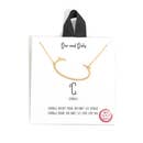 Anarchy Street - 18k Gold Dipped Initial Letter Necklaces