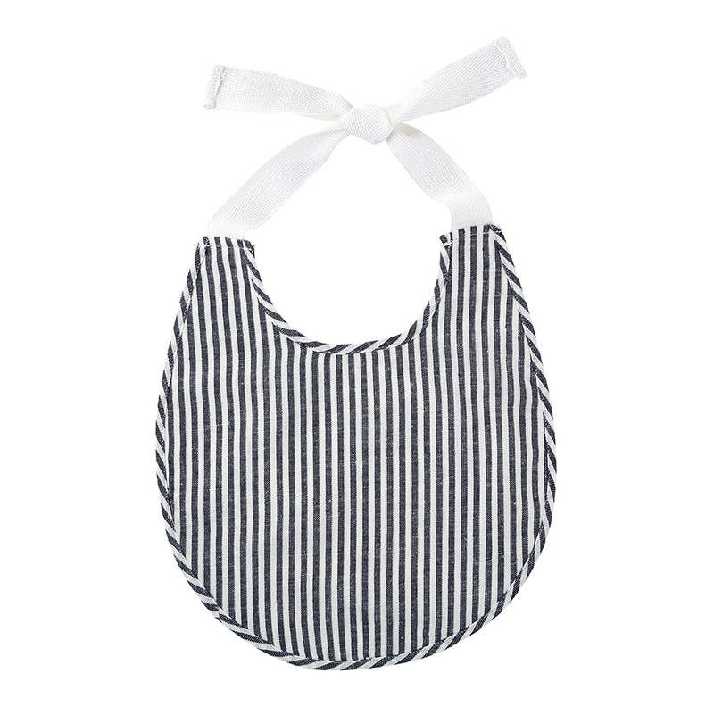 Santa Barbara Design Studio by Creative Brands - Heirloom Navy Stripe Bib