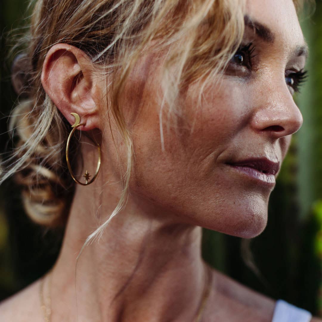 PURPOSE Jewelry - Celestial Hoops