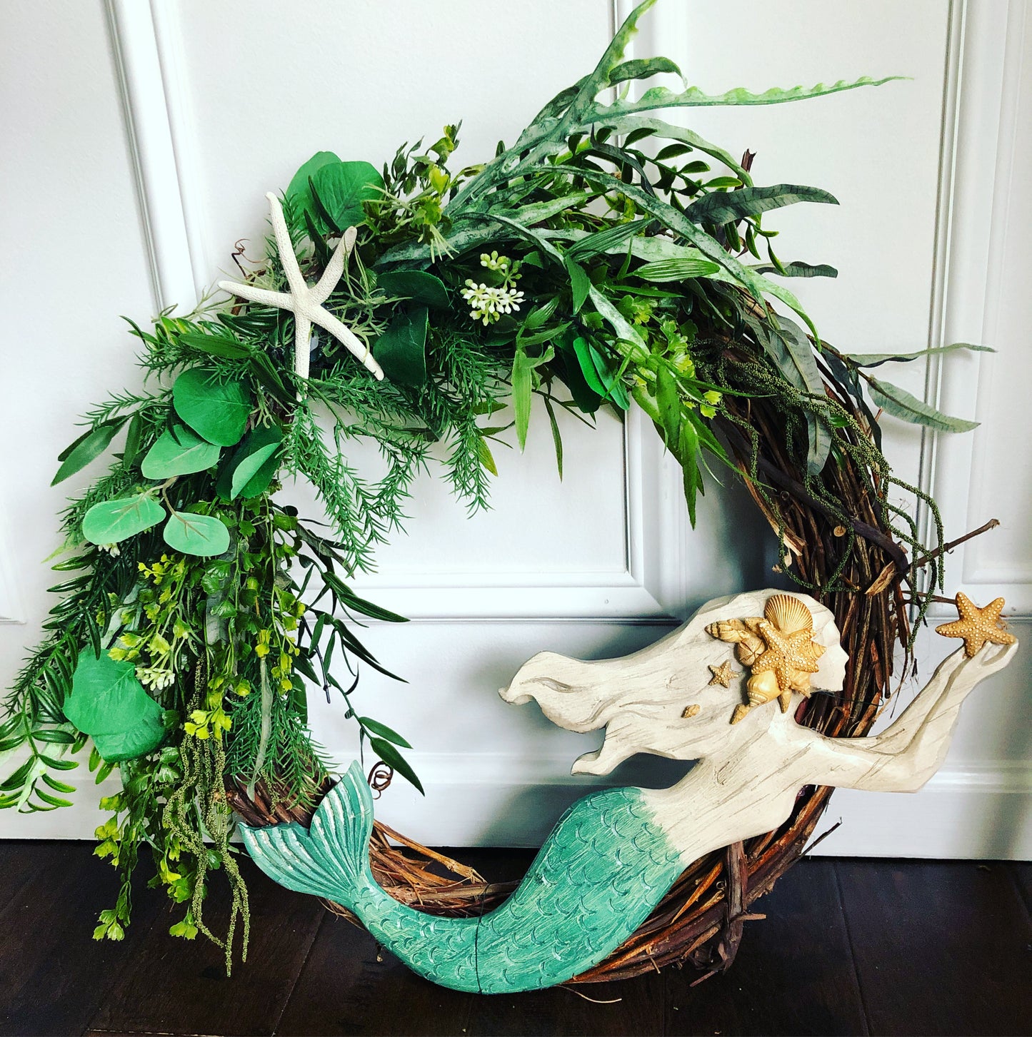 Mermaid Seagrass Wreath